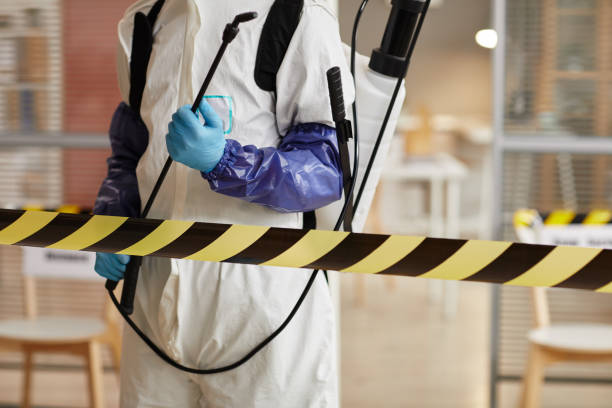 Professional Trauma Scene Cleanup technician working in Akron, PA